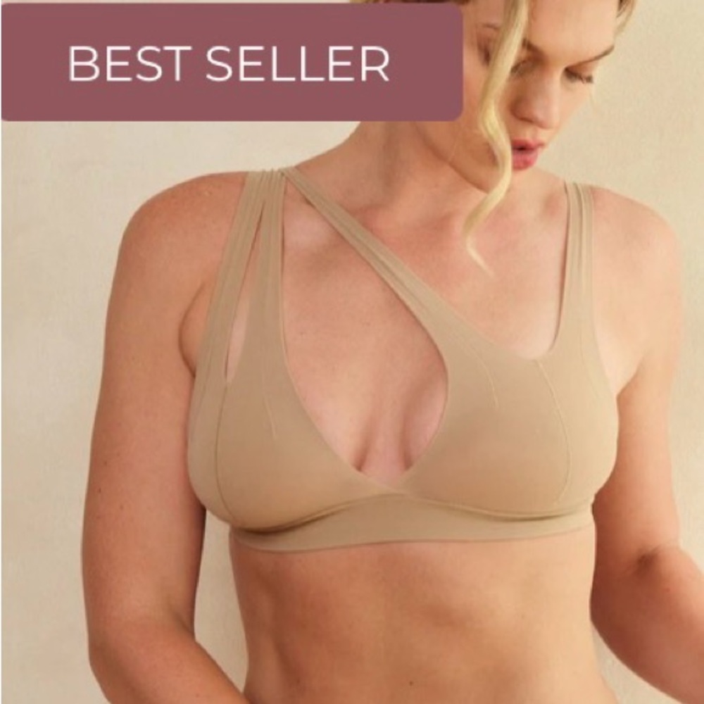 Nuudi System Size LM Tee System Bralette